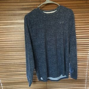 Hollister Men’s Large Long Sleeve Crew-Neck Shirt
